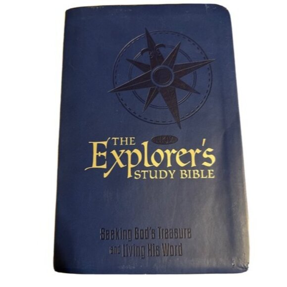 NKJV Explorers Study Bible Durable Blue Cover - Picture 1 of 4